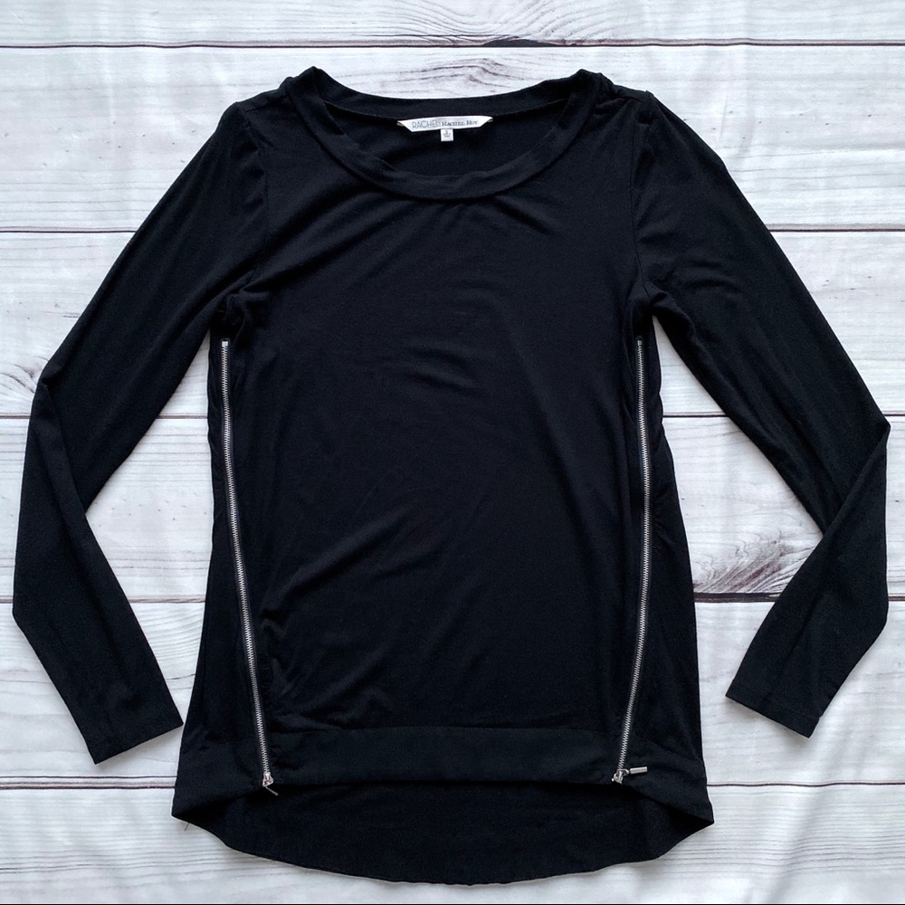 RACHEL Rachel Roy Side-Zip High-Low Top